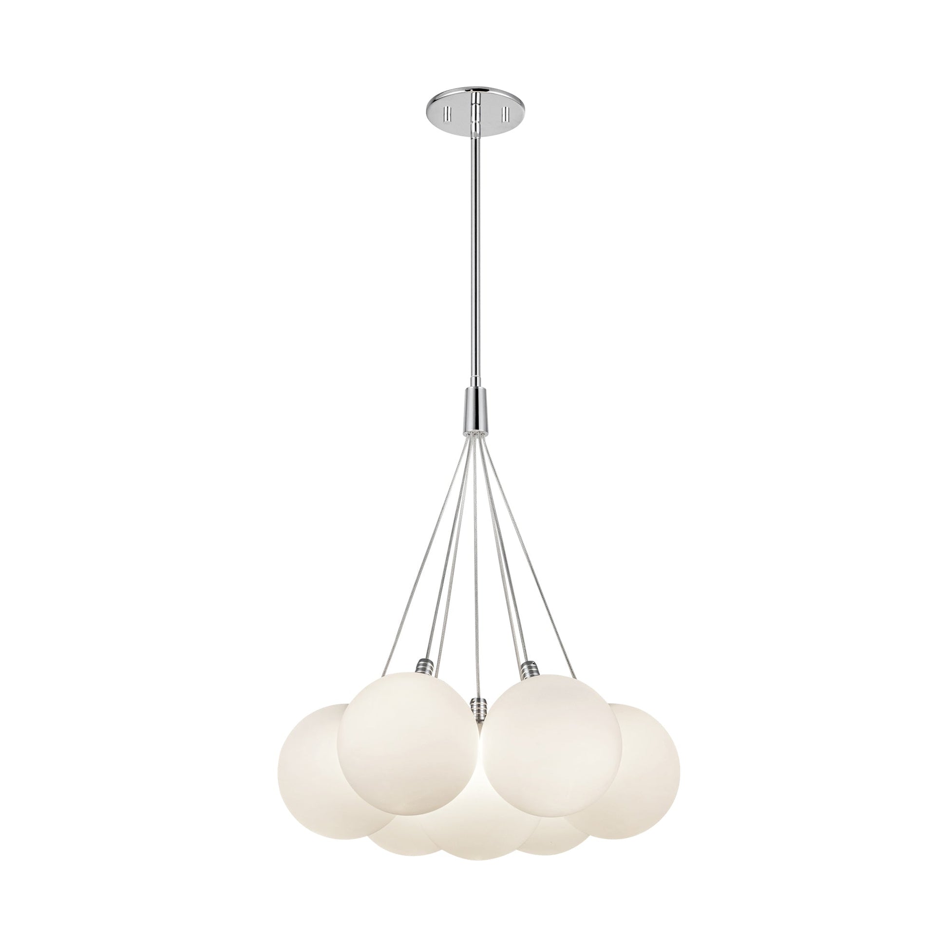 Kuzco Bolla opal glass chandelier CH3117-OP