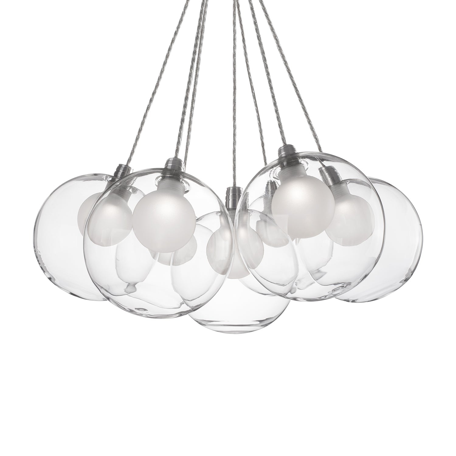 Kuzco Bolla chrome chandelier CH3117