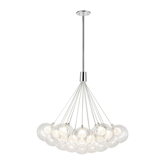 Kuzco Bolla chrome chandelier CH3128