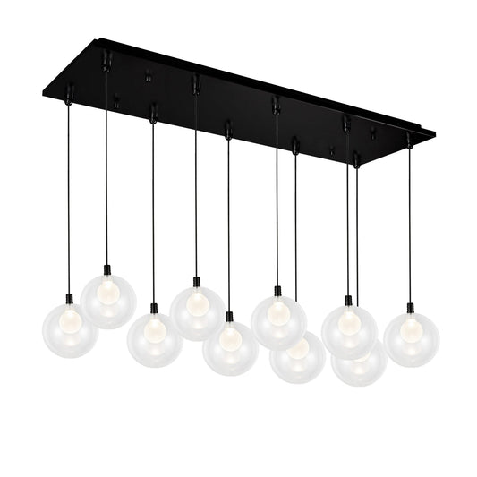 Kuzco Bolla black multi-pendant MP3106BK-10