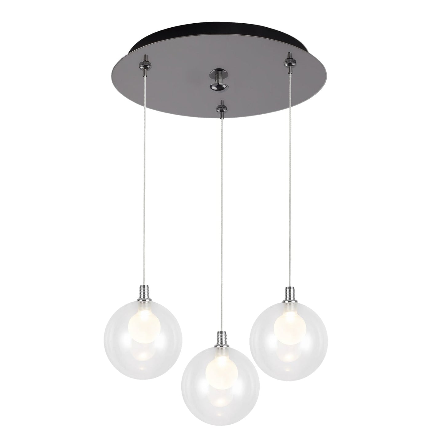 Kuzco Bolla chrome multi-pendant MP3106CH-03