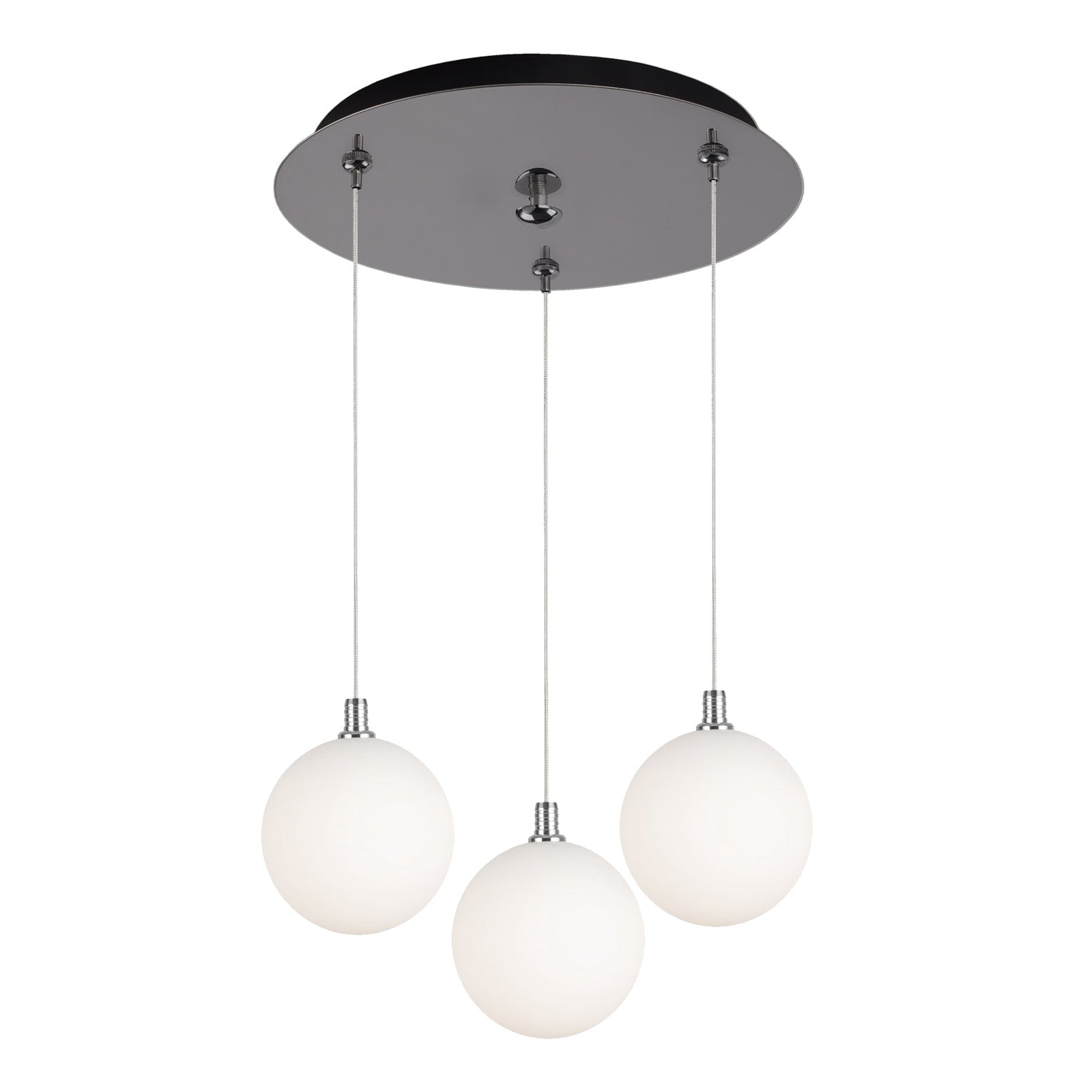 Kuzco Bolla chrome multi-pendant MP3106CHOP-03