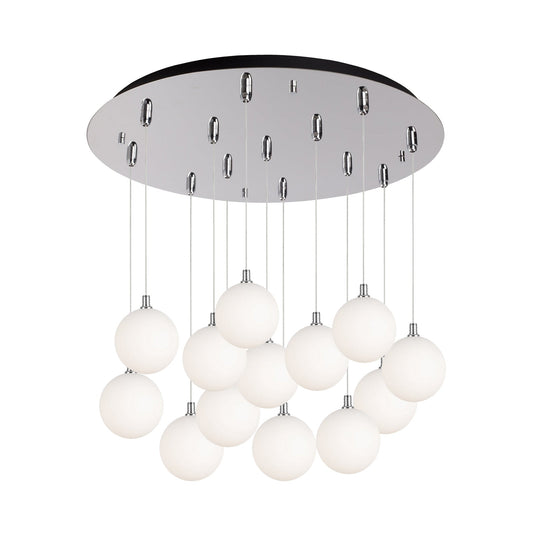 Kuzco Bolla chrome multi-pendant MP3106CHOP-13