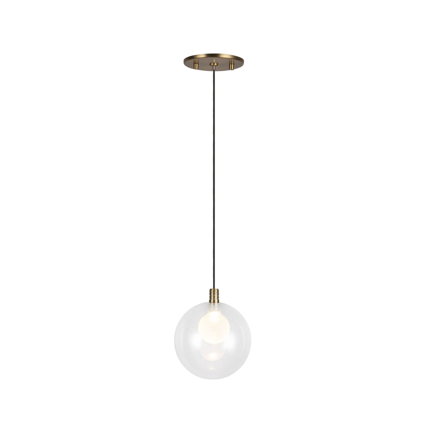 Kuzco Bolla brushed gold pendant PD3106-BG