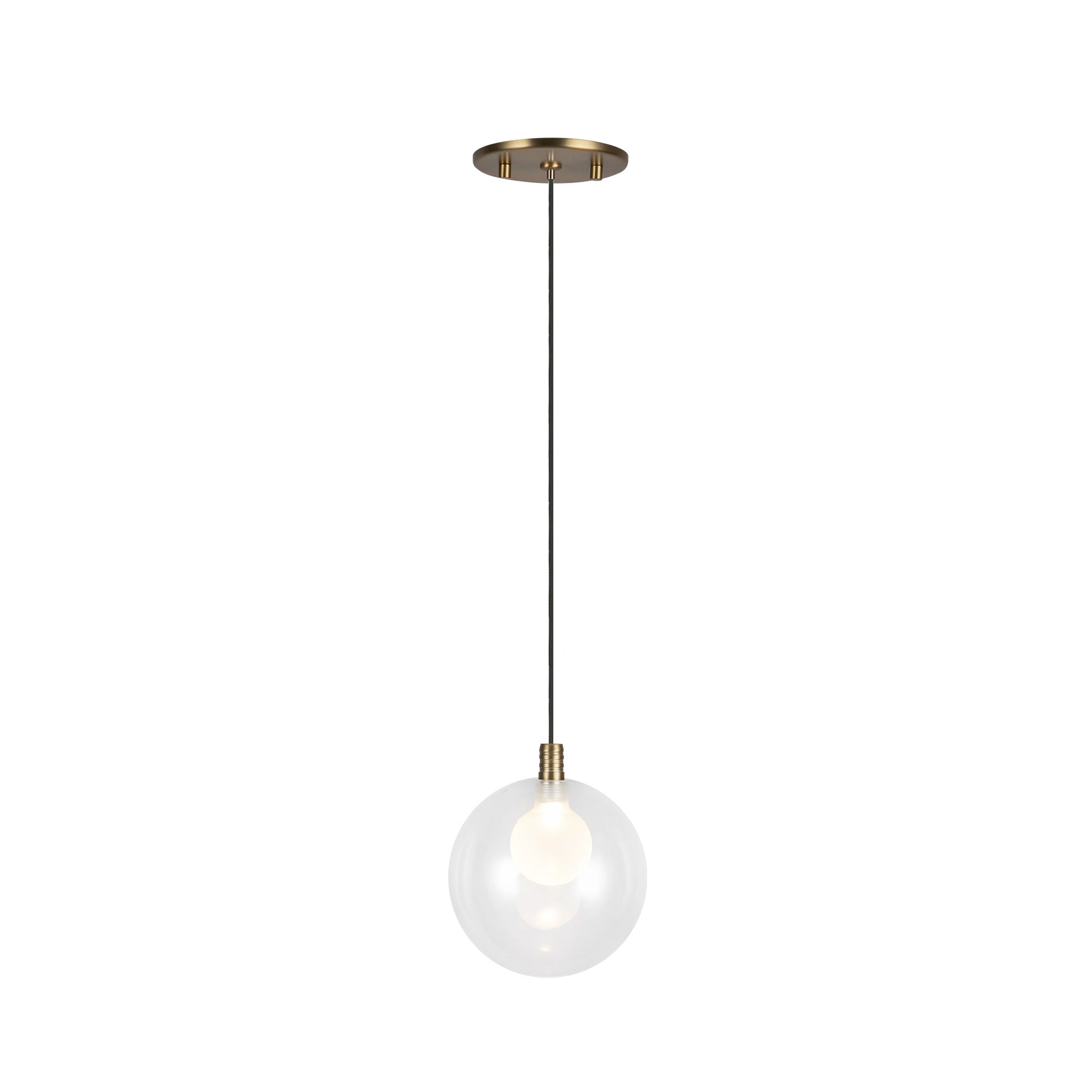 Kuzco Bolla brushed gold pendant PD3106-BG
