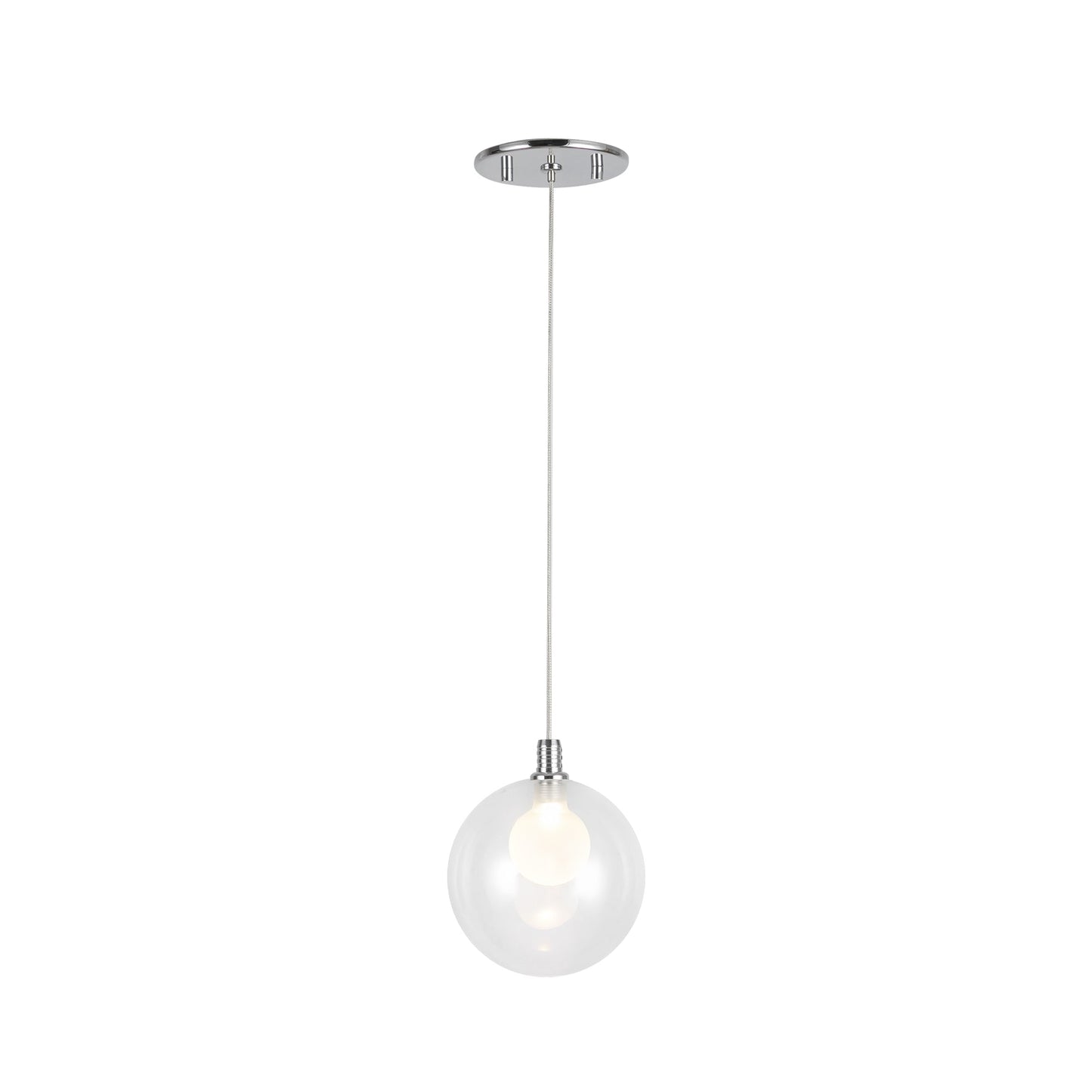 Kuzco Bolla chrome pendant PD3106