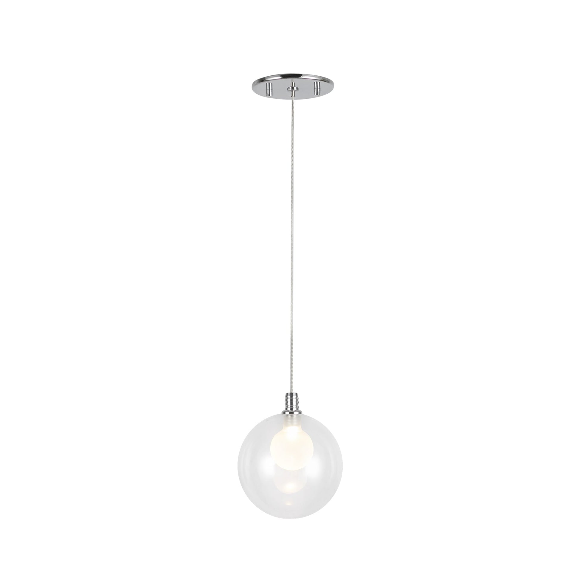 Kuzco Bolla chrome pendant PD3106