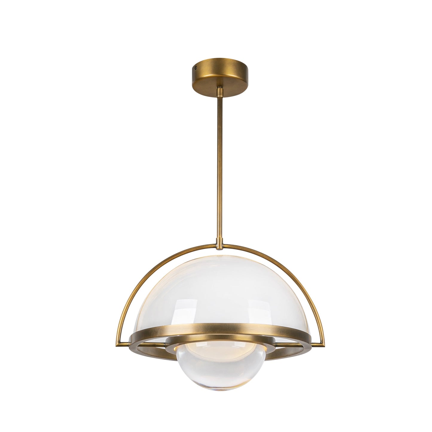 Kuzco Bowery vintage brass [universal voltage] pendant PD20716-VB-UNV
