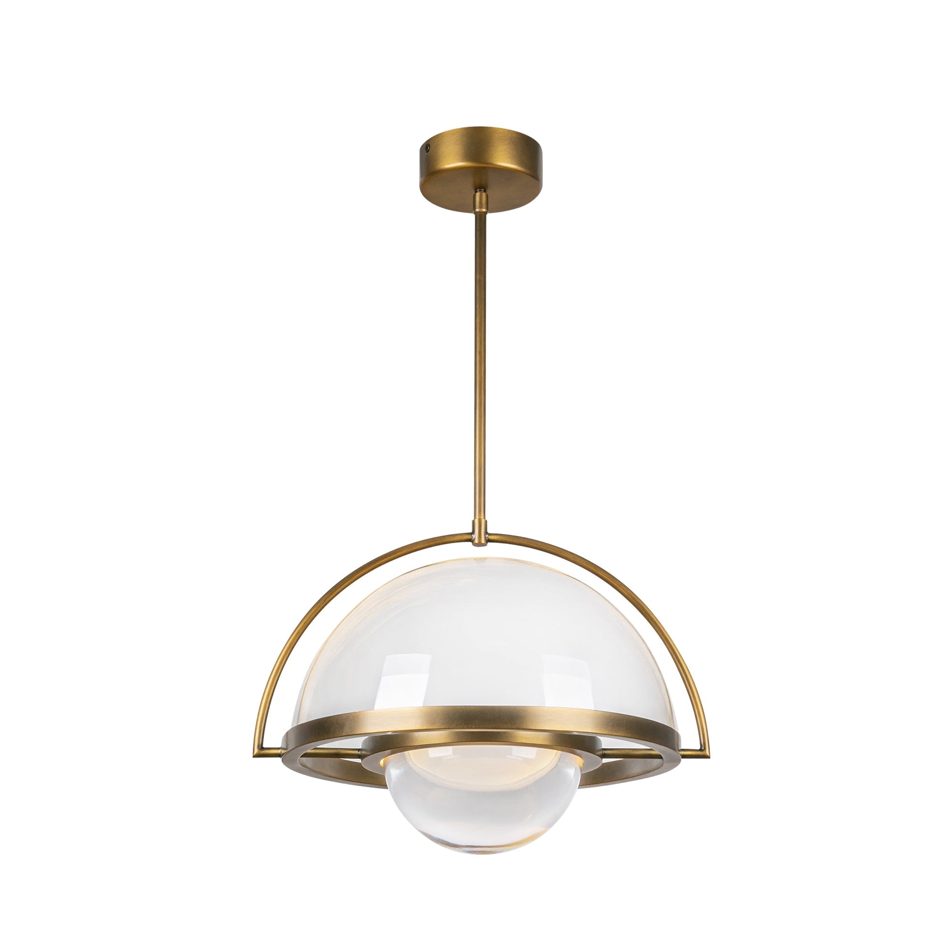 Kuzco Bowery vintage brass [universal voltage] pendant PD20716-VB-UNV