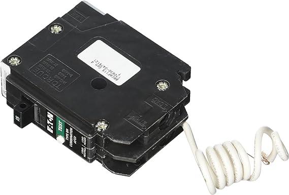 Cutler Hammer 15 Amp 120/240V 1 Pole Combination Arc Fault Circuit Breaker BR Frame