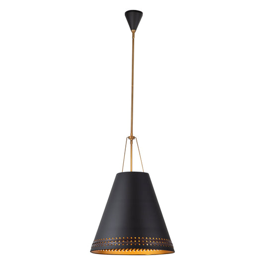 Alora Brickell matte black pendant PD342020MBHL