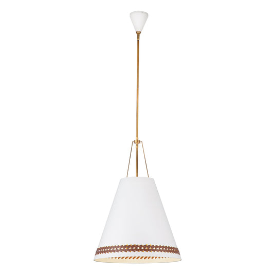 Alora Brickell matte white pendant PD342020MWHL