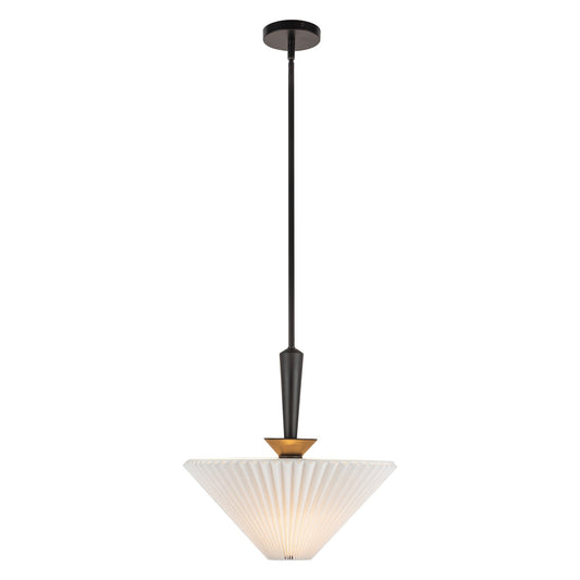 Alora Mood Bridgette matte black pendant PD497016MBFW