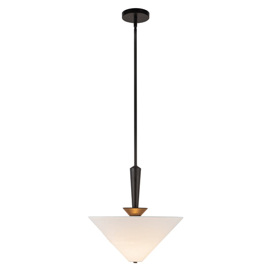 Alora Mood Bridgette matte black pendant PD497016MBWL