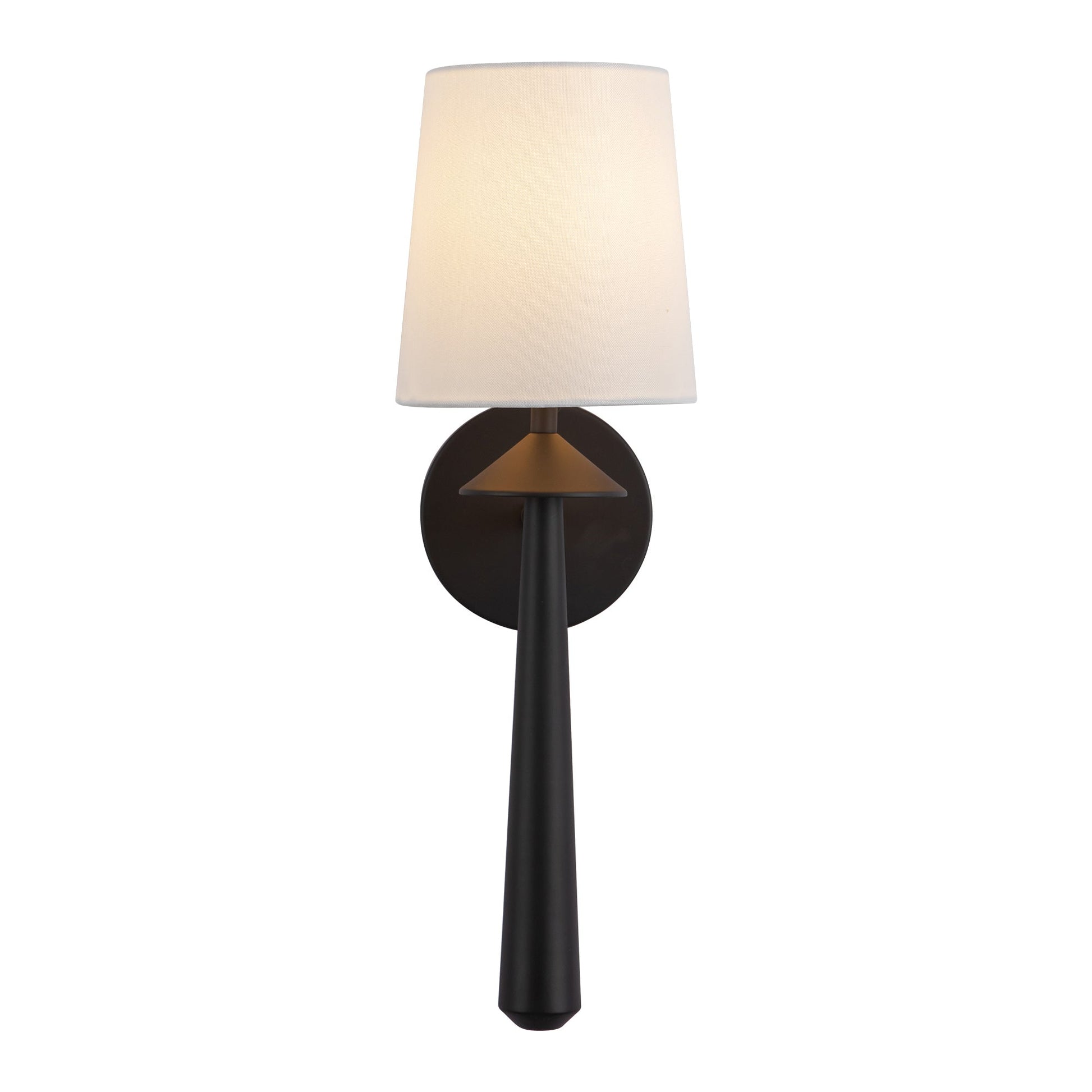 Alora Mood Bridgette matte black vanity light WV497106MBWL