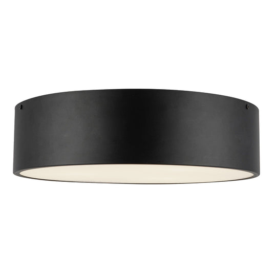 Alora Mood Brisbane matte black flush mount FM556016MB