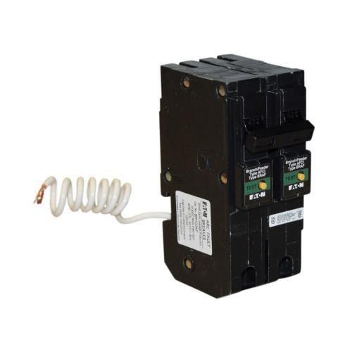 Eaton 20 Amp 2 Pole 120/240VAC Combination Arc Fault Circuit Breaker BR Frame Plug-In