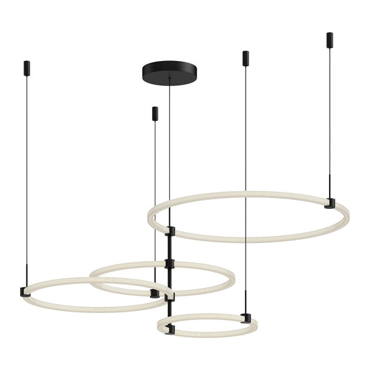 Kuzco Bruni black chandelier CH24755-BK