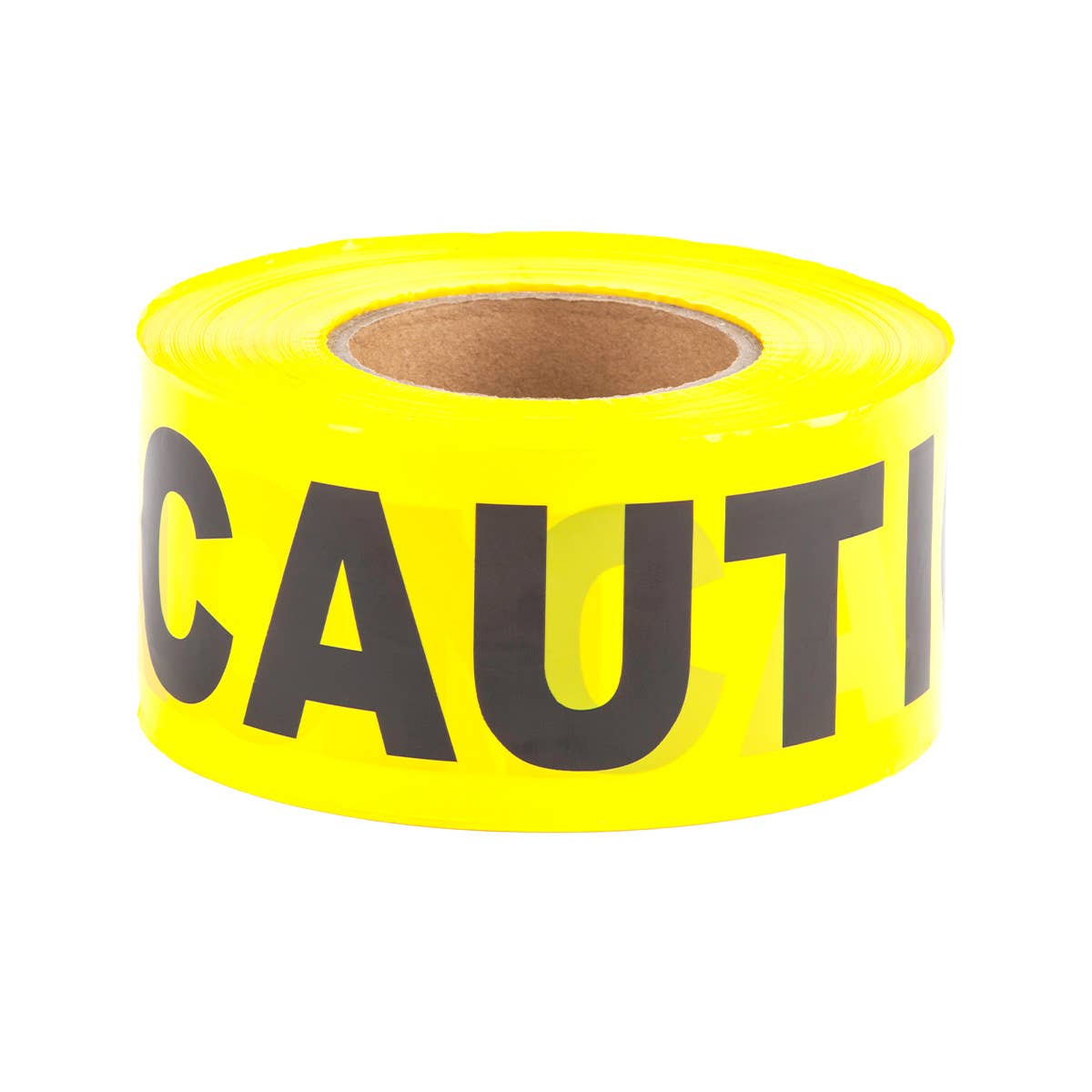 Dottie BT5 Dottie 3 in x 1000 ft Yellow Barricade Tape Caution Caution Caution BT5