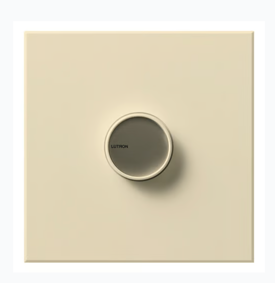 Lutron Centurion dimmer switch in Beige