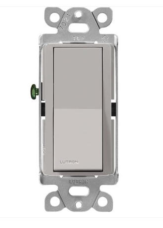 Lutron Claro switch in Gray