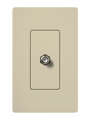 Lutron Claro control cable in Light Almond