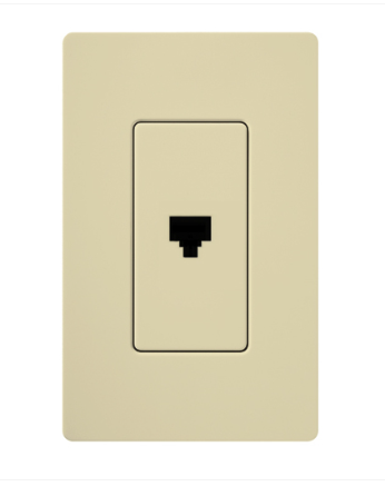 Lutron Claro wall plate in Ivory