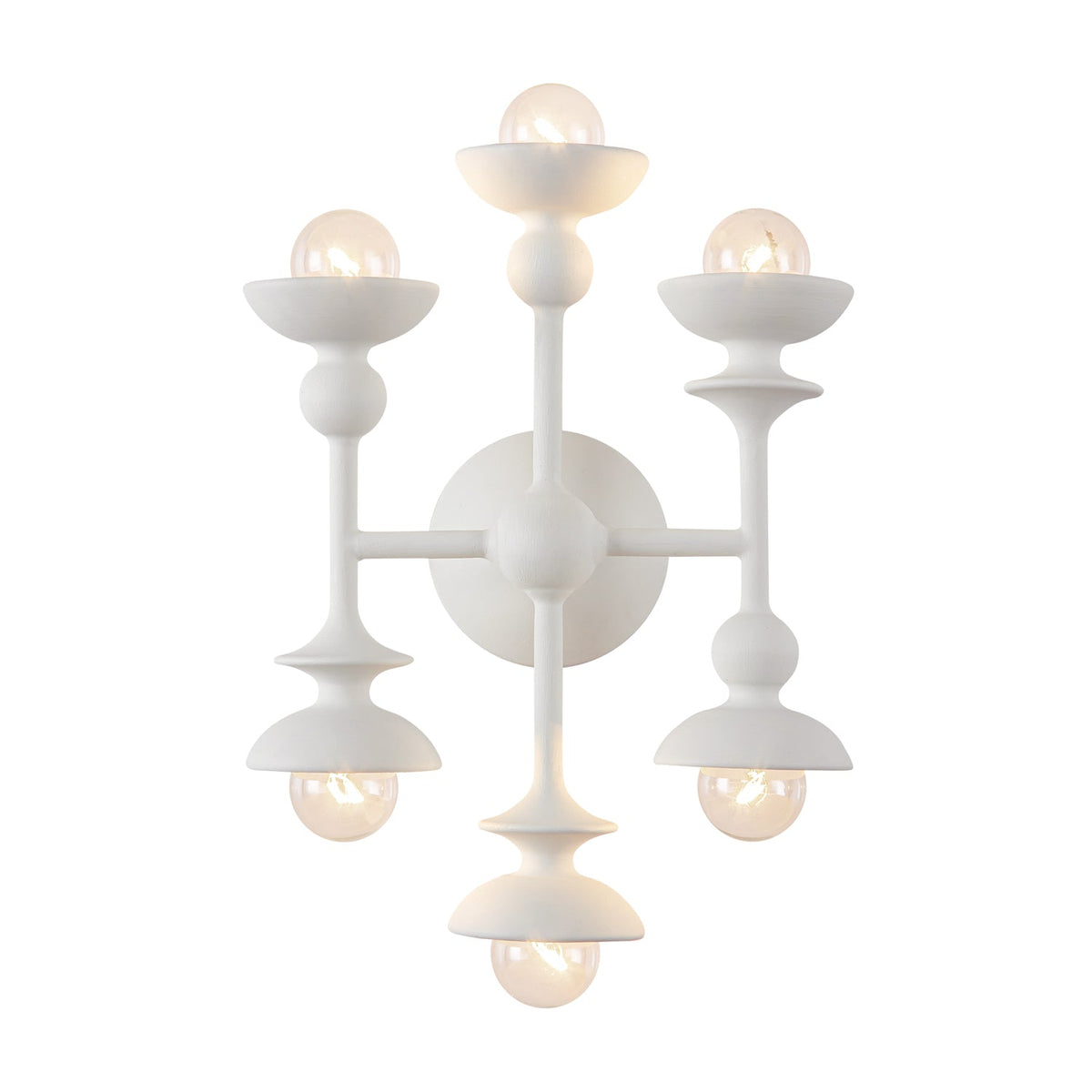 Alora Cadence antique white vanity light WV328611AW