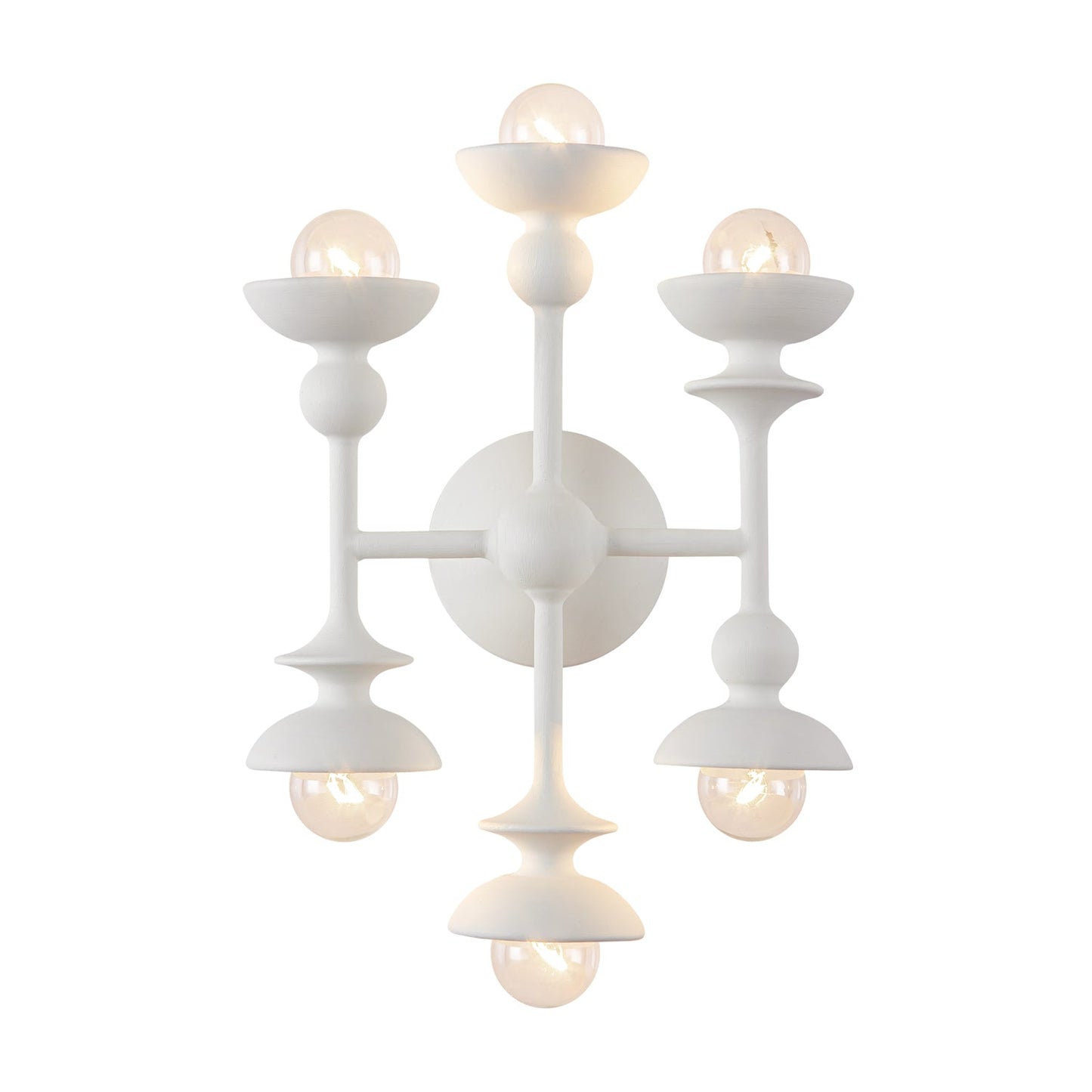 Alora Cadence antique white vanity light WV328611AW