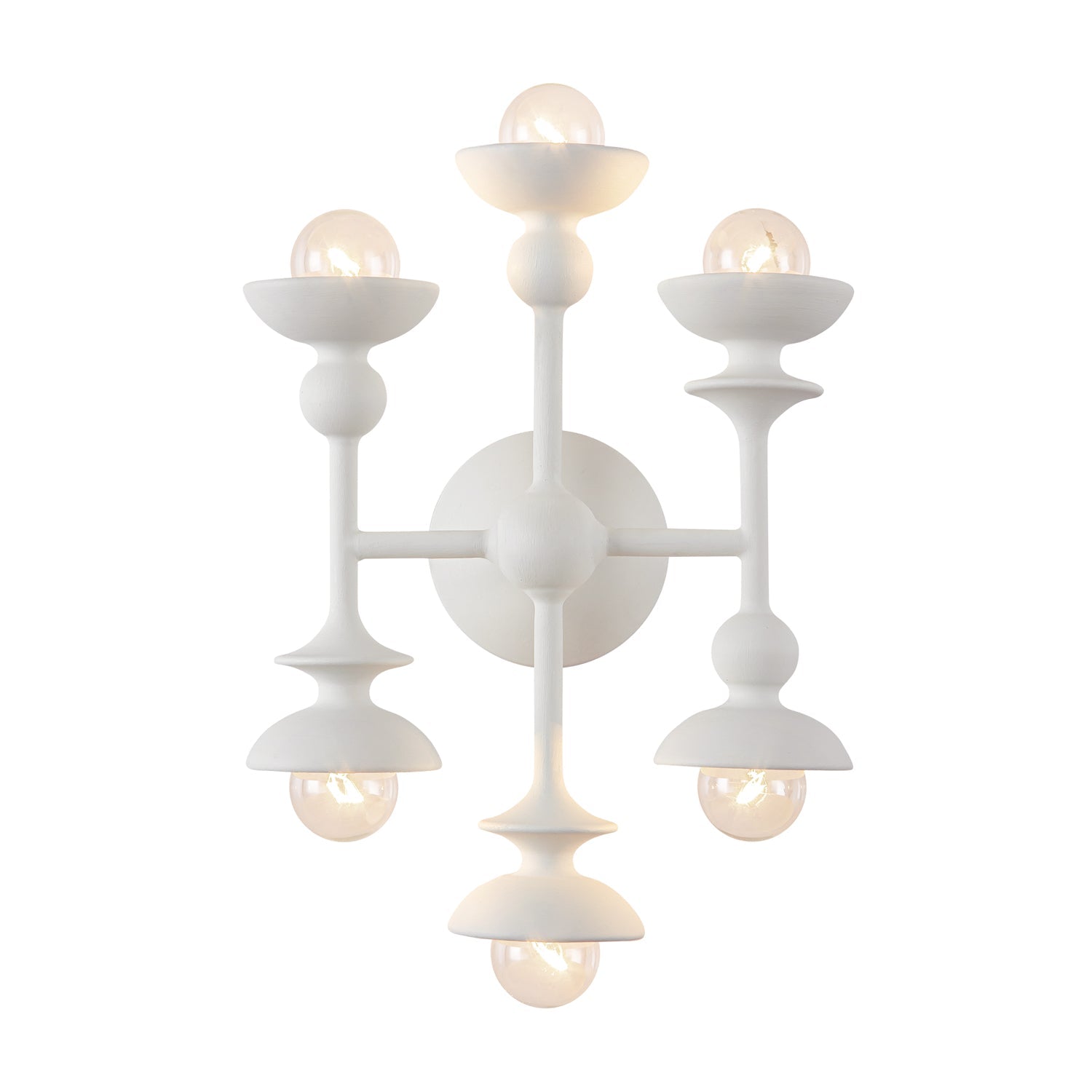 Alora Cadence antique white vanity light WV328611AW