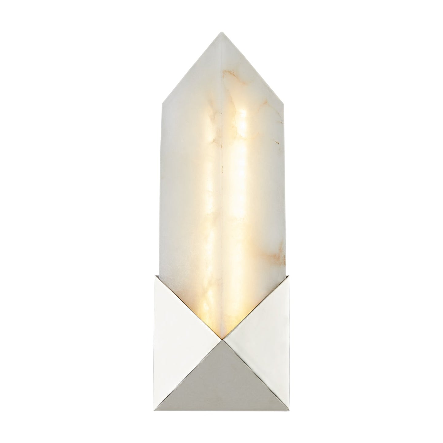 Alora Caesar polished nickel vanity light WV323112PNAR