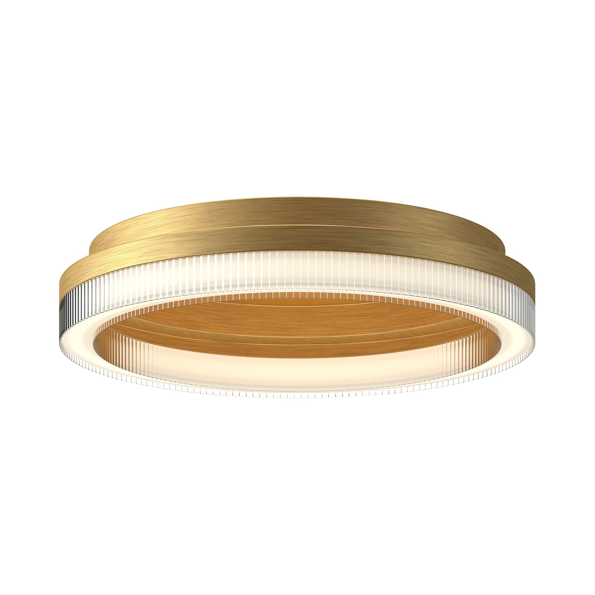 Kuzco Calix brushed gold [universal voltage and 3 selectable color temperatures] flush mount FM46116-BG-3CCT-UNV