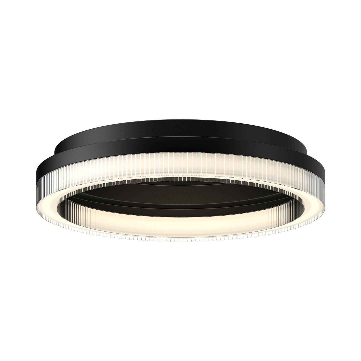 Kuzco Calix black [universal voltage and 3 selectable color temperatures] flush mount FM46116-BK-3CCT-UNV