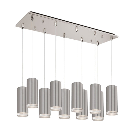 Kuzco Cameo brushed nickel multi-pendant MP401431BN-10