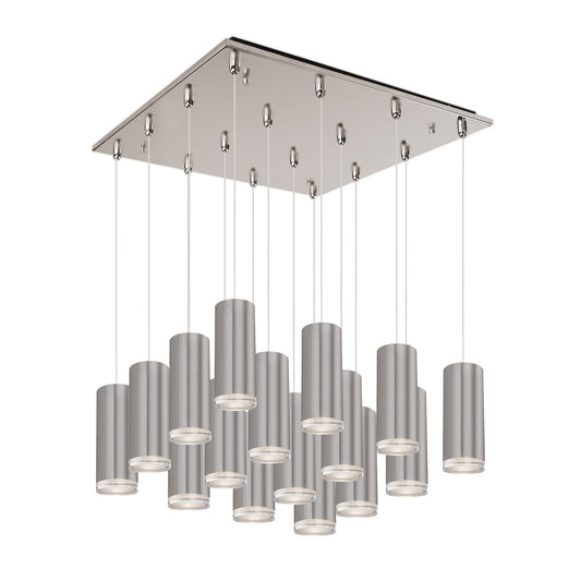 Kuzco Cameo brushed nickel multi-pendant MP401431BN-16