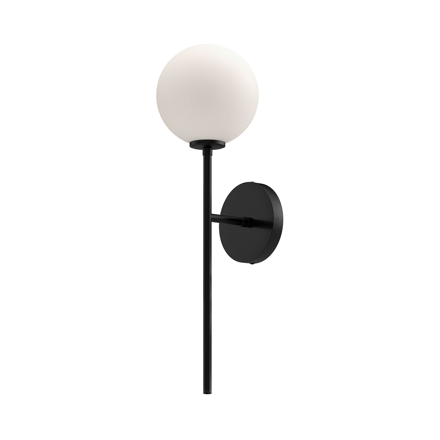 Alora Mood Cassia matte black vanity light WV549101MBOP