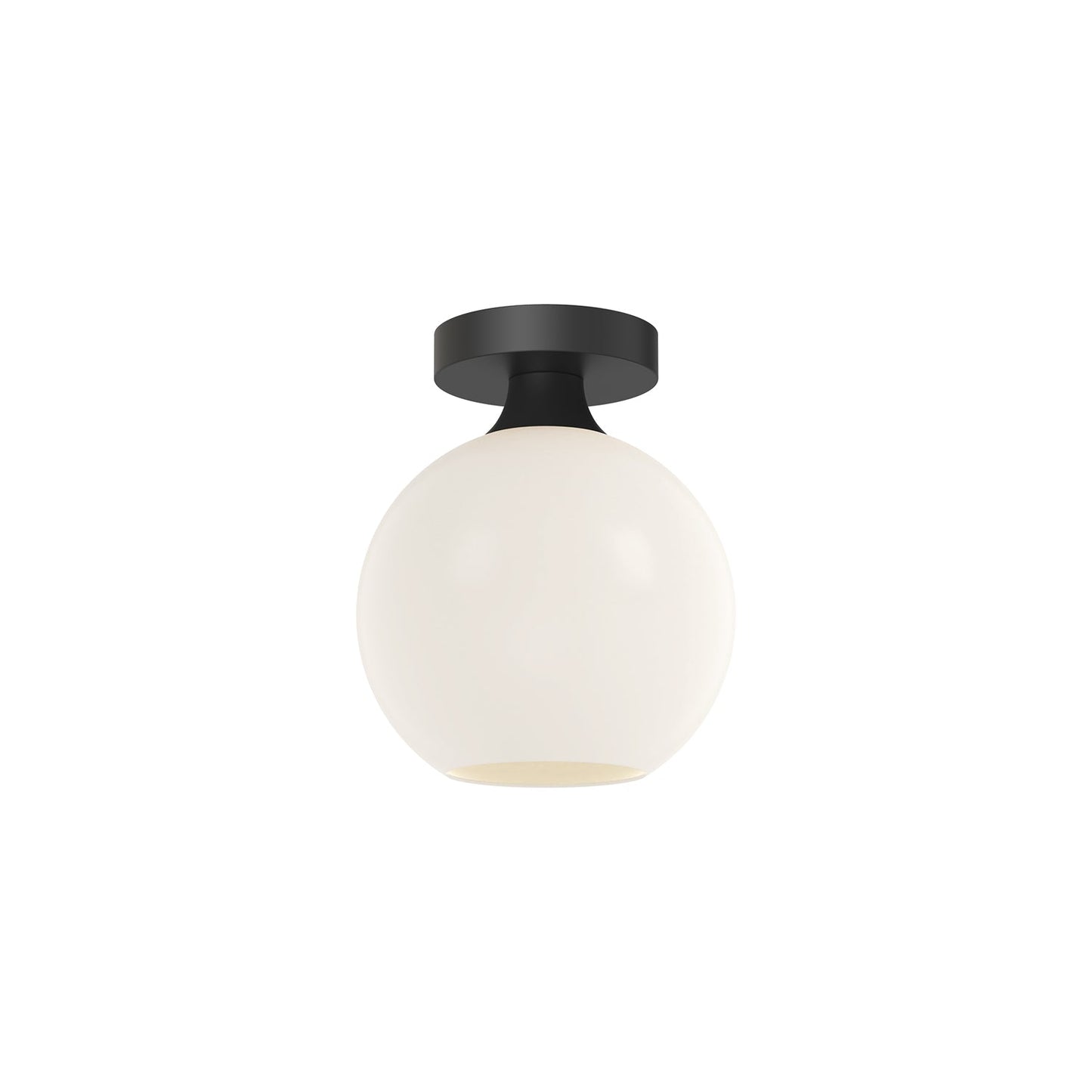 Alora Mood Castilla matte black flush mount FM506108MBOP