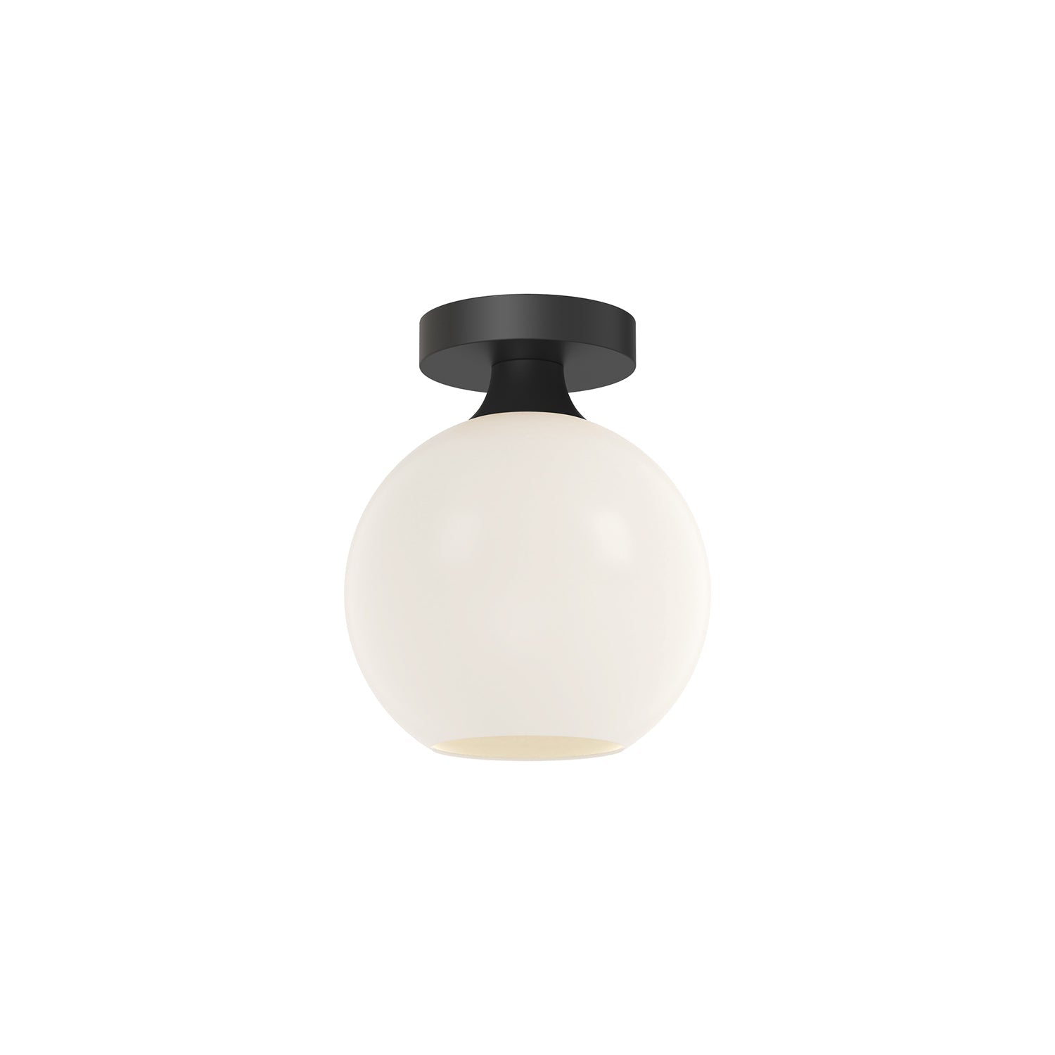 Alora Mood Castilla matte black flush mount FM506108MBOP