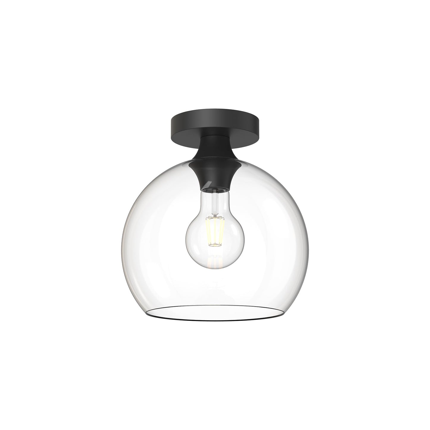 Alora Mood Castilla clear glass flush mount FM506210MBCL