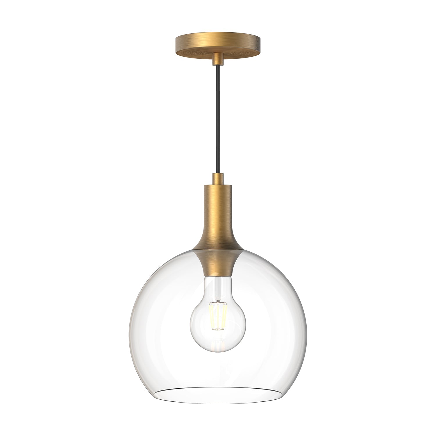 Alora Mood Castilla aged gold pendant PD506210AGCL