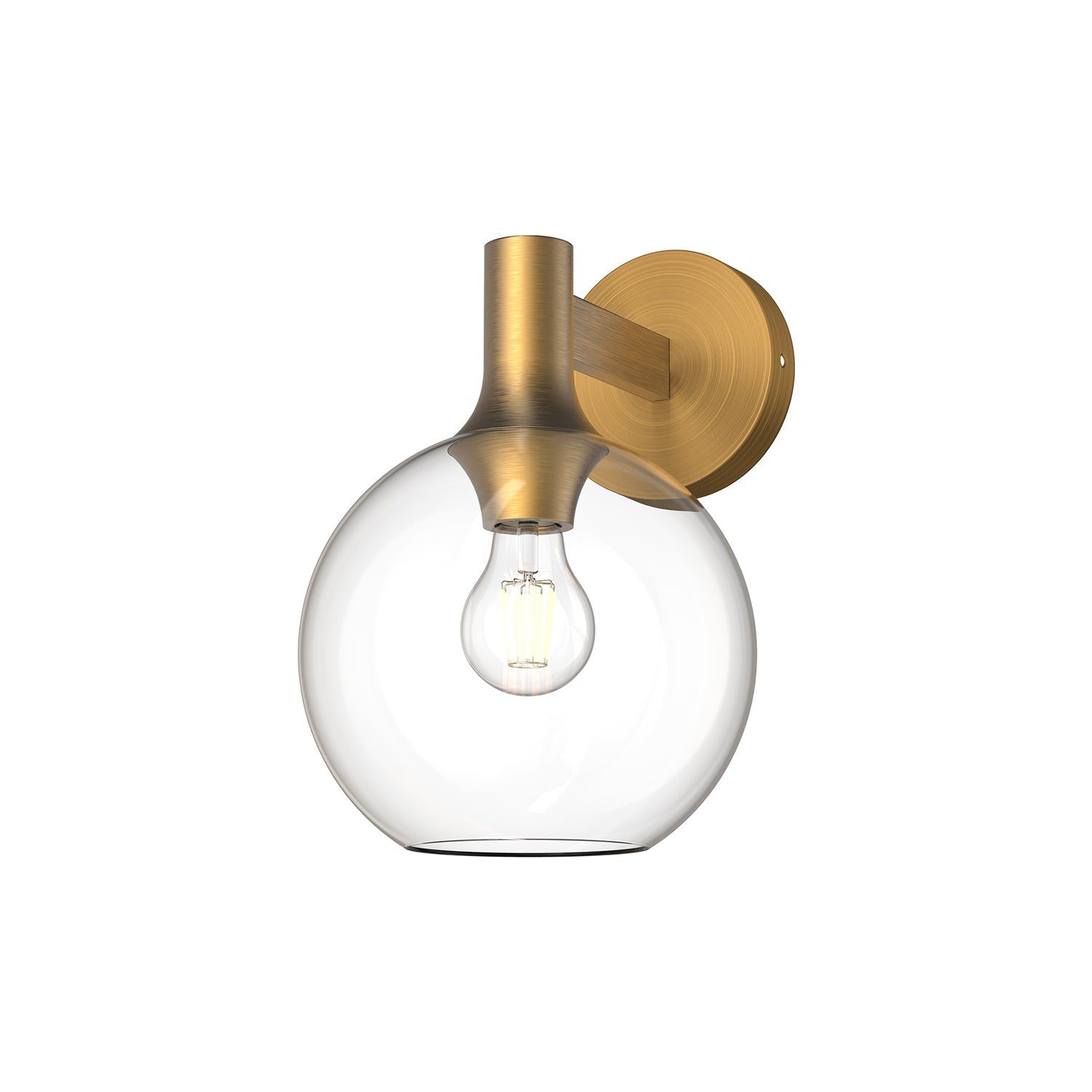 Alora Mood Castilla aged gold vanity light WV506108AGCL