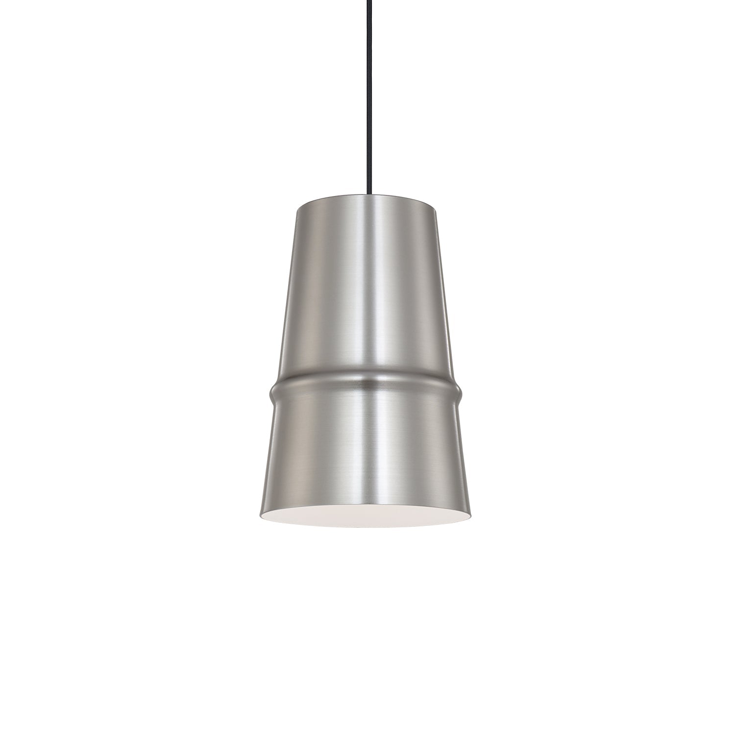 Kuzco Castor brushed nickel pendant 492208-BN