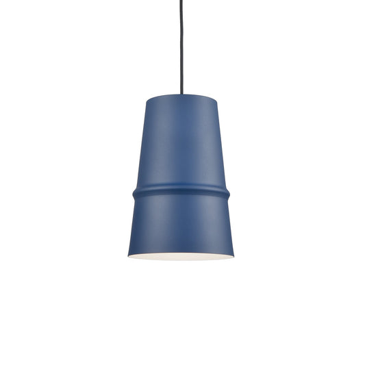 Kuzco Castor indigo blue pendant 492208-IB