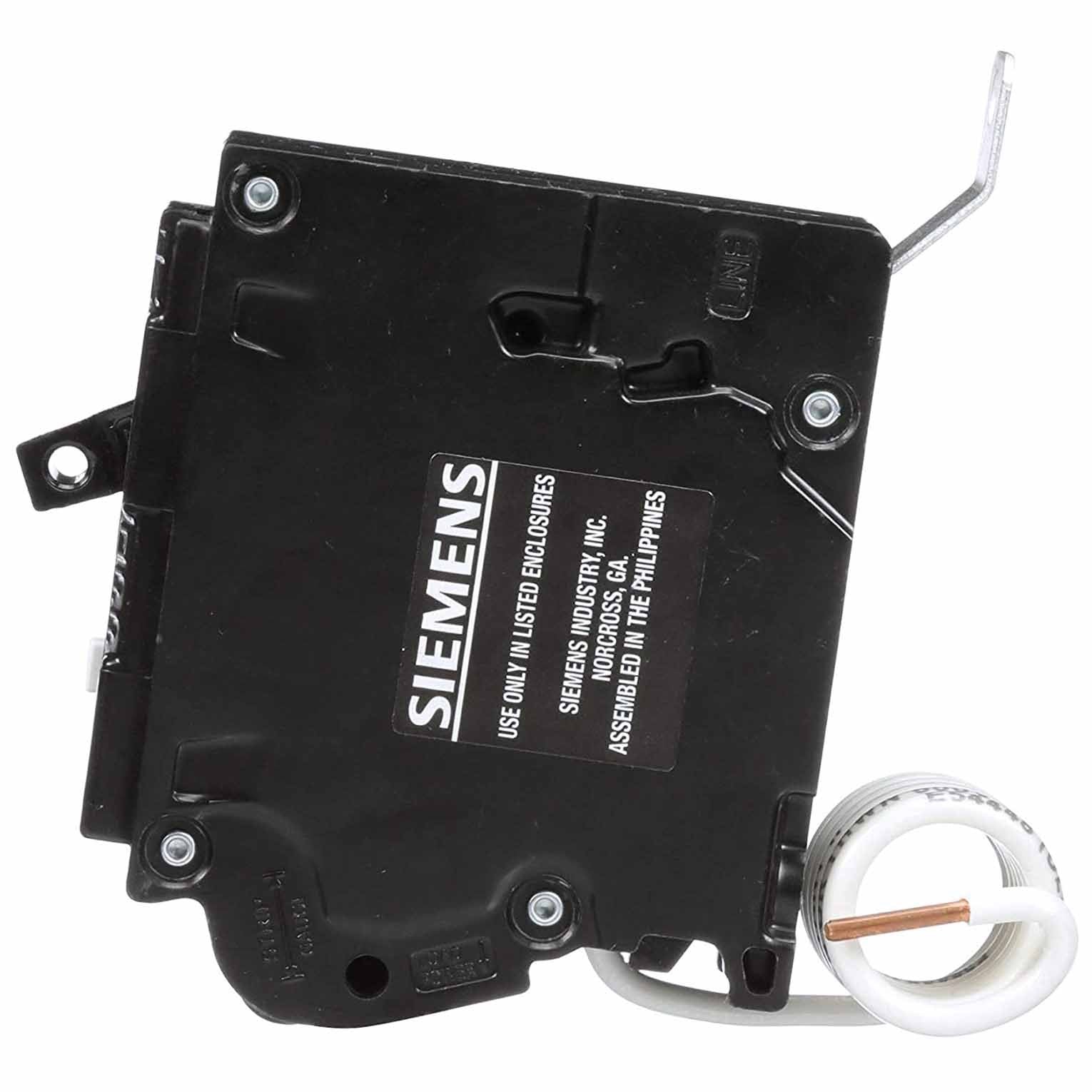 Siemens 20 Amp 120 VAC 1-Pole GFCI Circuit Breaker BLF Frame Bolt-On