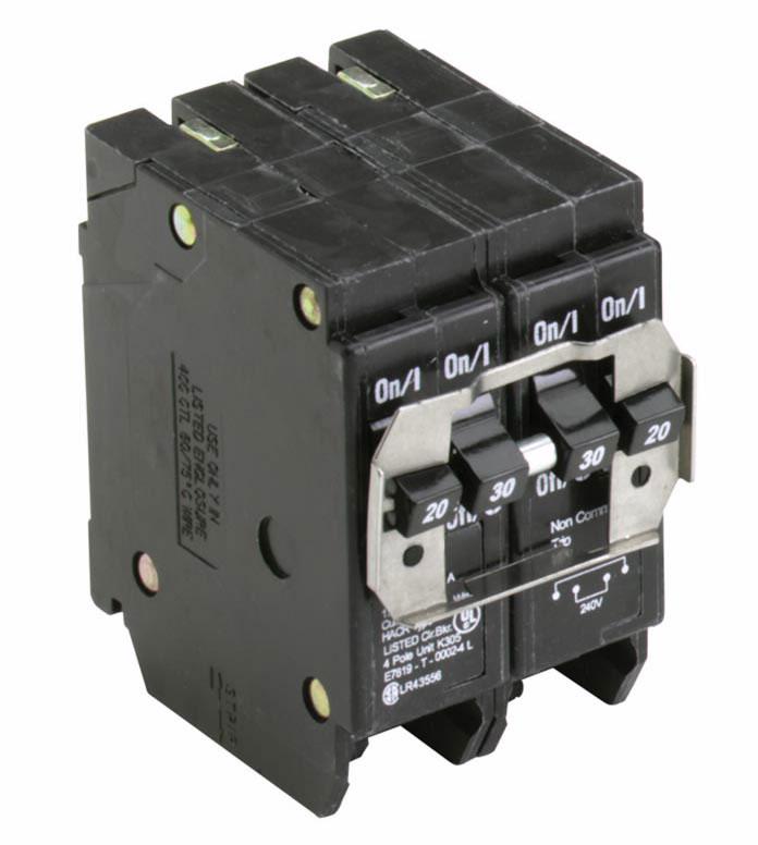 Emery Jensen Distribution LLC 30A 2 Pole 2 Volt Circuit Breaker 10kA@240V