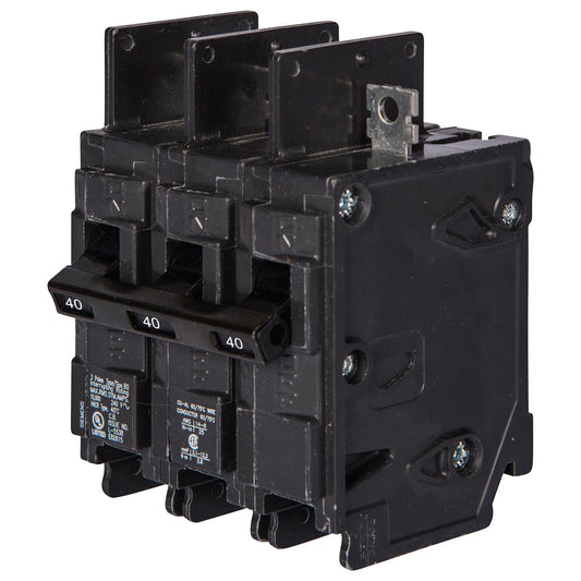Siemens 40A 240V 3-Pole Bolt-On Circuit Breaker BQ Series