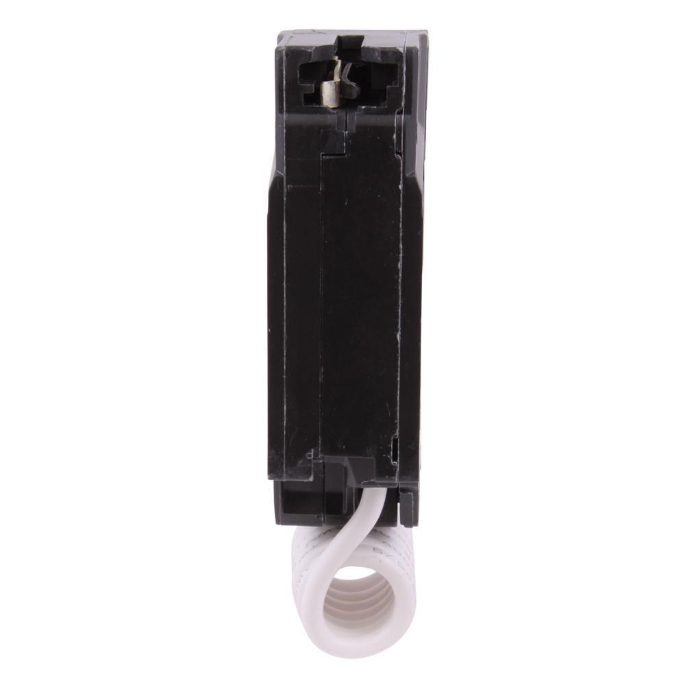 General Electric 20 Amp 1-Pole 120V GFCI Circuit Breaker, Q-Line Series, 10kA Interrupt, Plug-In Mount, Thermal Magnetic Trip, CSA/UL Listed