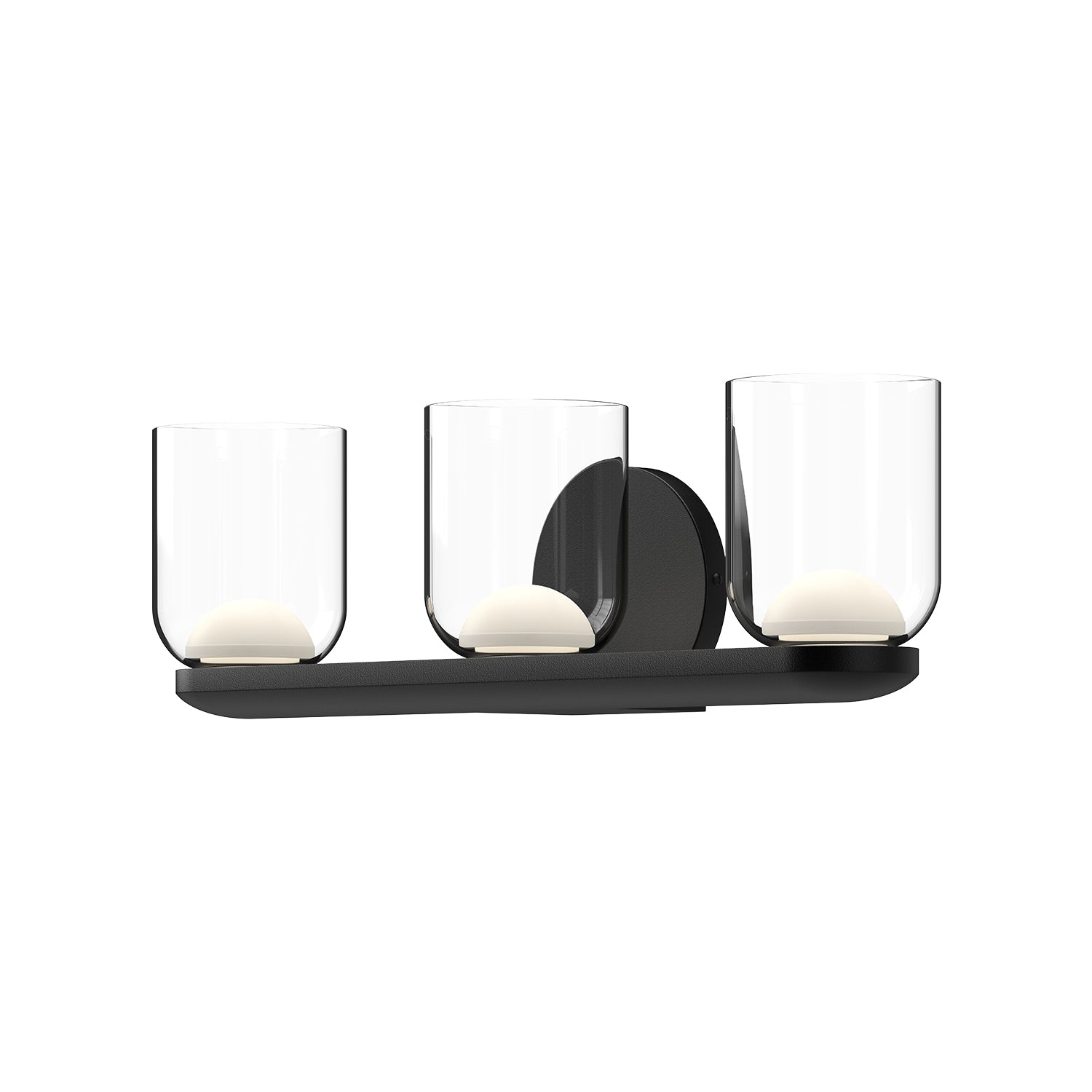 Kuzco Cedar black vanity light VL52520-BK/CL