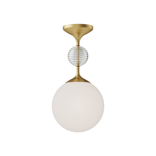 Alora Mood Celia brushed gold semi-flush mount SF415308BGOP