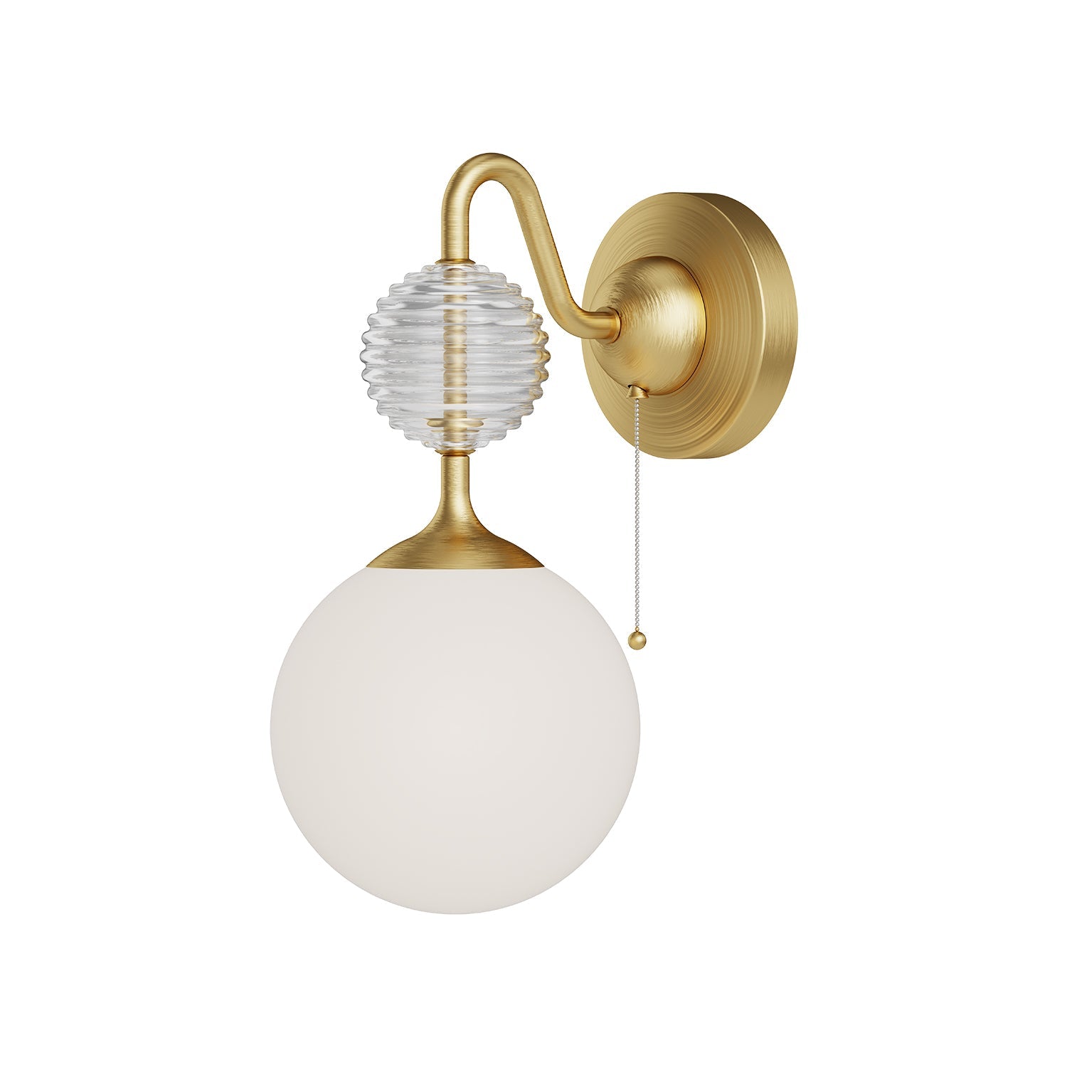 Alora Mood Celia brushed gold vanity light WV415306BGOP